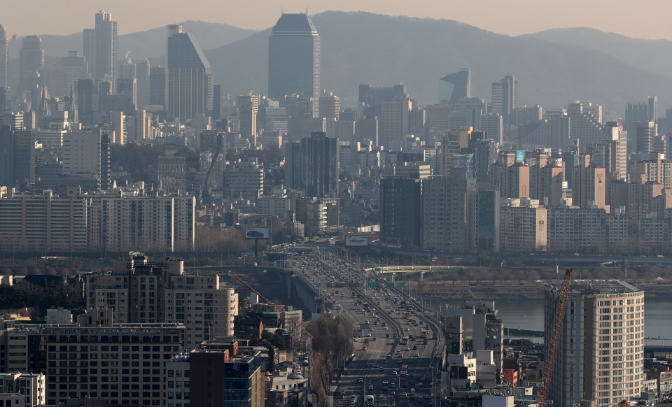 서울 강남지역 아파트 단지의 모습ⓒ뉴시스