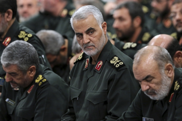 3일 이라크 바그다드 공항 공습으로 이란 혁명수비대 정예부대 쿠드스군을 이끄는 거셈 솔레이마니 사령관이 사망했다고 AP 등이 보도했다.ⓒap